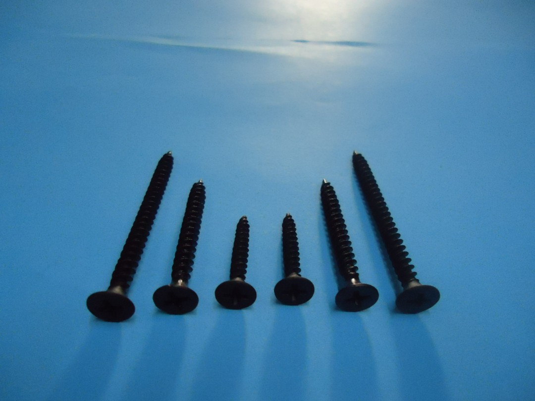 NICKLE PLATED SELF TAPING SCREWS-CSK (Stainless Steel)