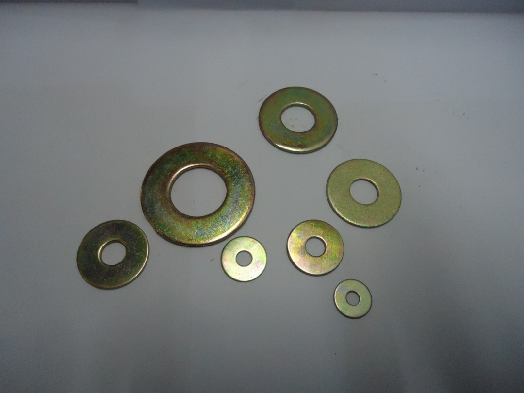 PLATED FLAT WASHERS